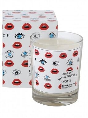 NIB Maison La Bougie XOXO Matte Lipstick Candle- Sexy / Vodka (Red)